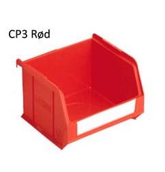 CP3 LINK plastbox rød Udv. mål LxBxH: 240x148x130 mm