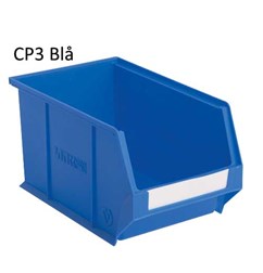 CP3 LINK plastbox blå Udv. mål LxBxH: 240x148x130 mm