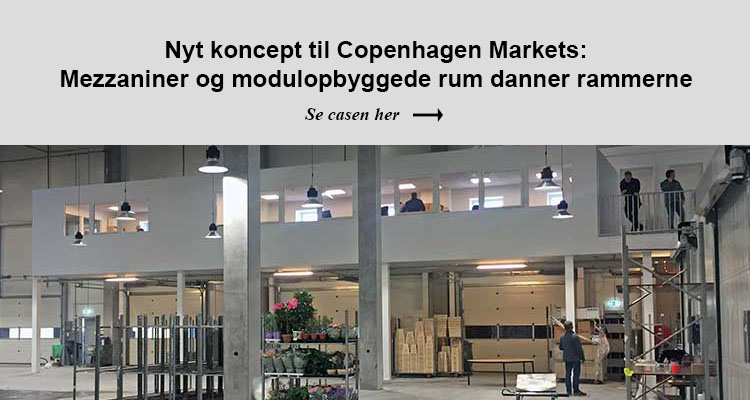 Case Copenhagen Markets Modulkontor Mezzanin