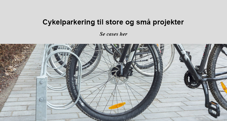 cykelstativer cykelparkering til projekt