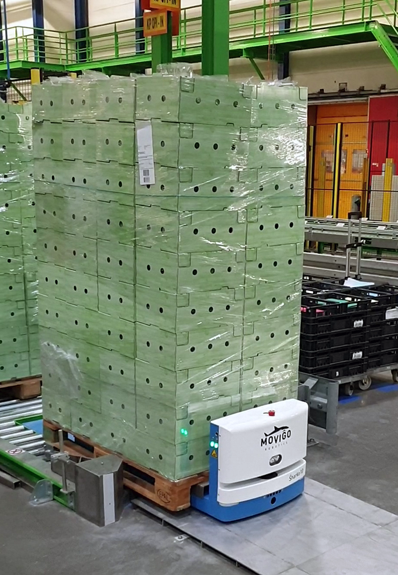 Transport af paller og gods op til 1000 kg, i lager og produktionsmiljøer