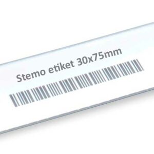 Stemo etiket 30x75 mm (1000 stk.)