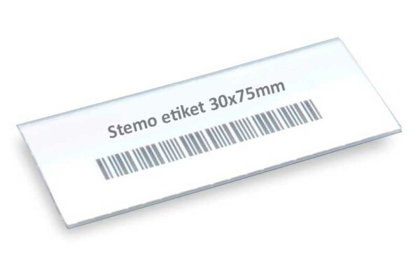 Stemo etiket 30x75 mm (1000 stk.)