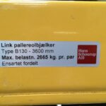 Bjælkeskilt B 130 - 3600 mm