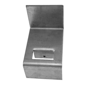 Pallestop til individuel palleplads. Hyldedybde 1100 mm