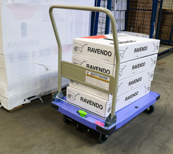 Lagervogn m/bremse 300 kg - Image 3