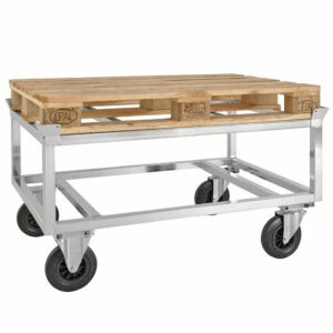 Kongamek pallevogn til 800 kg, LxBxH:120x80x65