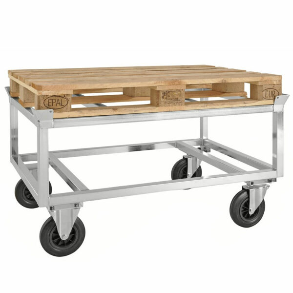 Kongamek pallevogn til 800 kg, LxBxH:120x80x65