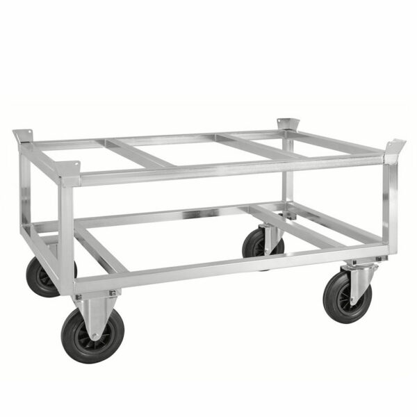 Kongamek pallevogn til 800 kg, LxBxH:120x80x65 - Billede 2
