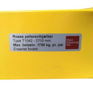 Bjælkeskilt T1042 - 2700 mm