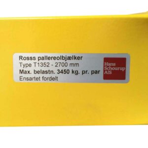Bjælkeskilt T1352 - 2700 mm