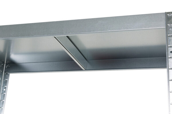 Basic 90 KG, galvaniseret - HxBxD:1800x600x400 - Image 5