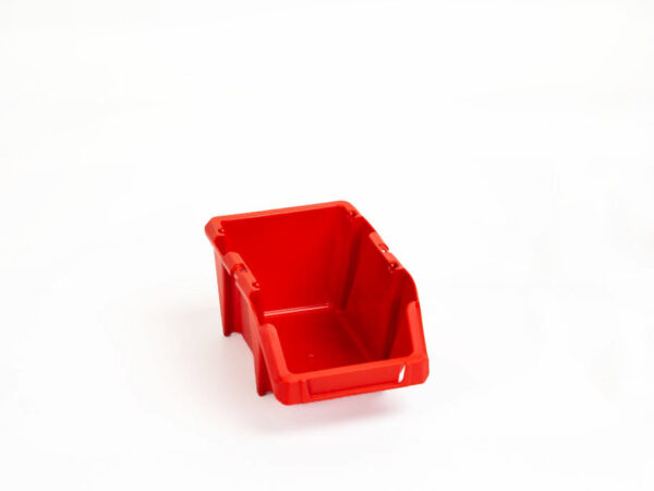 HS lagerkasse KPA 10 rød. LxBxH: 165x103x76 mm
