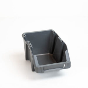 HS lagerkasse KPA 15 grå. LxBxH: 195x125x100 mm