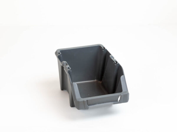 HS lagerkasse KPA 15 grå. LxBxH: 195x125x100 mm
