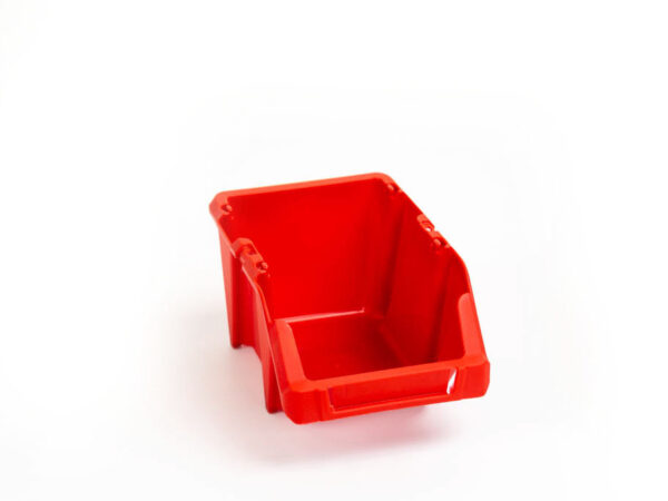 HS lagerkasse KPA 15 rød. LxBxH: 195x125x100 mm