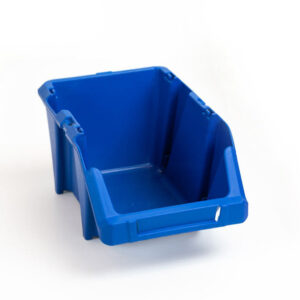 HS lagerkasse KPA 20 blå. LxBxH: 244x153x123 mm