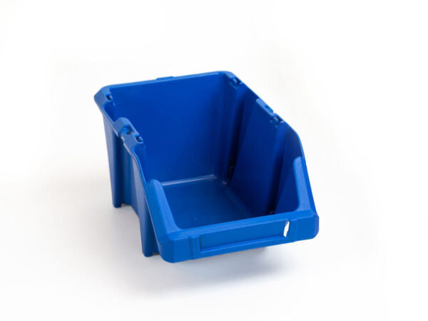 HS lagerkasse KPA 20 blå. LxBxH: 244x153x123 mm