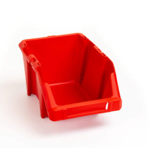 HS lagerkasse KPA 20 rød. LxBxH: 244x153x123 mm