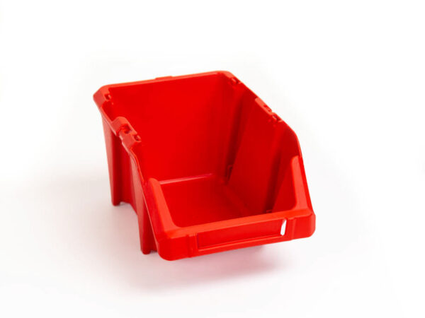 HS lagerkasse KPA 20 rød. LxBxH: 244x153x123 mm