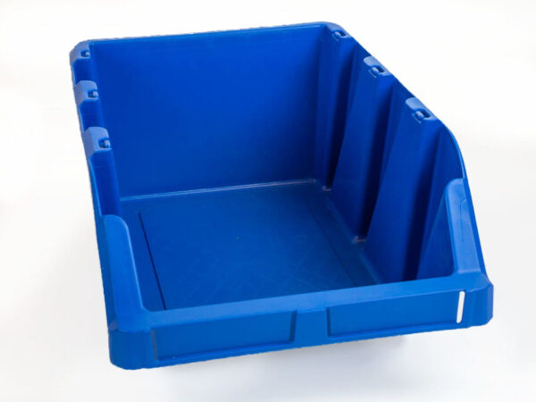 HS lagerkasse KPA 40 blå. LxBxH: 490x310x195 mm