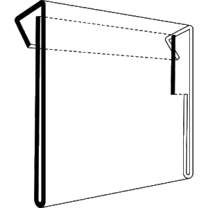 Kortholder KPS 210x155 mm