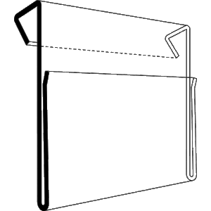 Kortholder KPB 210x155 mm
