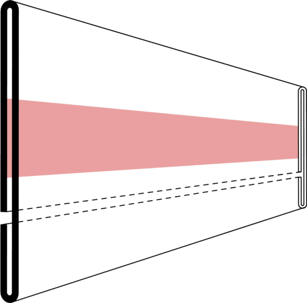 Etiketholder EBA 210x100 mm (50 stk.)