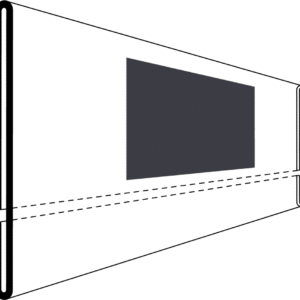 Etiketholder EBB 210x30 mm (50 stk.)