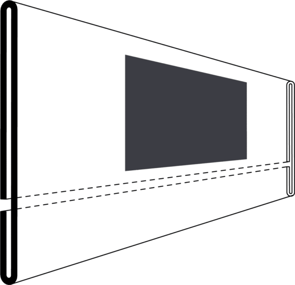 Etiketholder EBB 210x40 mm(50 stk.)