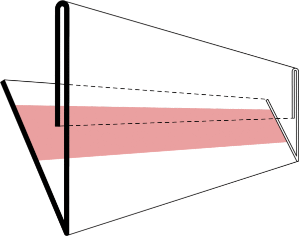 Etiketholder EBVA 210x100 mm (50 stk.)