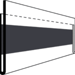 Etiketholder EHB 105x26 mm(50 stk.)