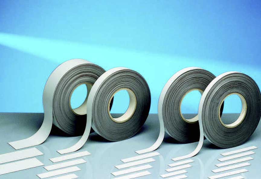 Magnetbånd 30 mm hvid (10mtr) - Billede 2