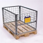 Plastlomme for containere