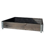 Sortbejdsede pallerammer 800x1200x195