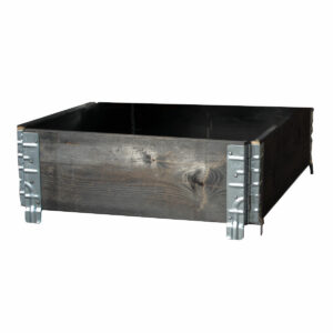 Sortbejdsede pallerammer 800x600x195