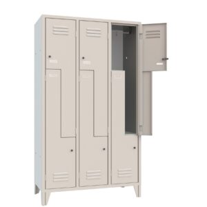 Armet Classic Z-skab, grå 6 rum
