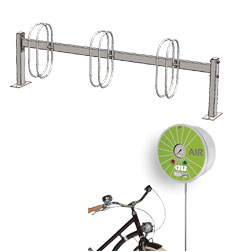 Cykelstativer og tilbehør