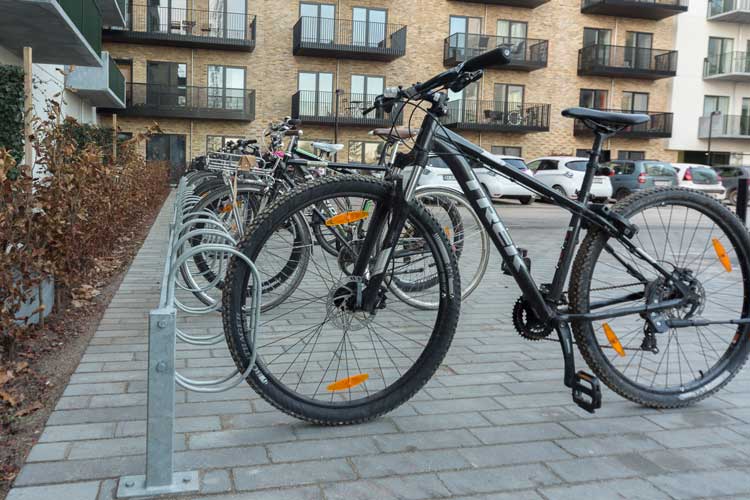 Cykelparkering ved Brynet, Risskov