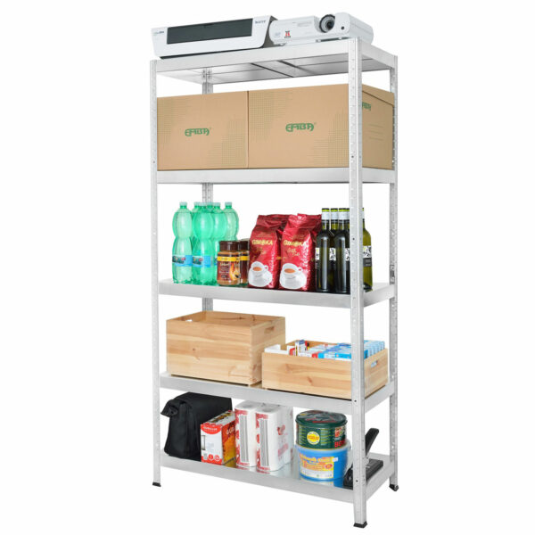 Basic 130 KG, galvaniseret - HxBxD:1800x900x400 - Image 2
