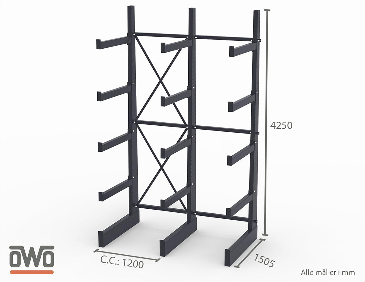 Grenreol model 50, enkel