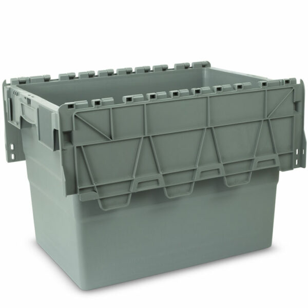 HS transportkasse 600X400X416, grå - Billede 3