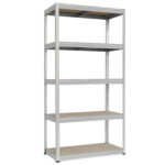Medi 350 KG, galvaniseret - HxBxD:1800x900x600