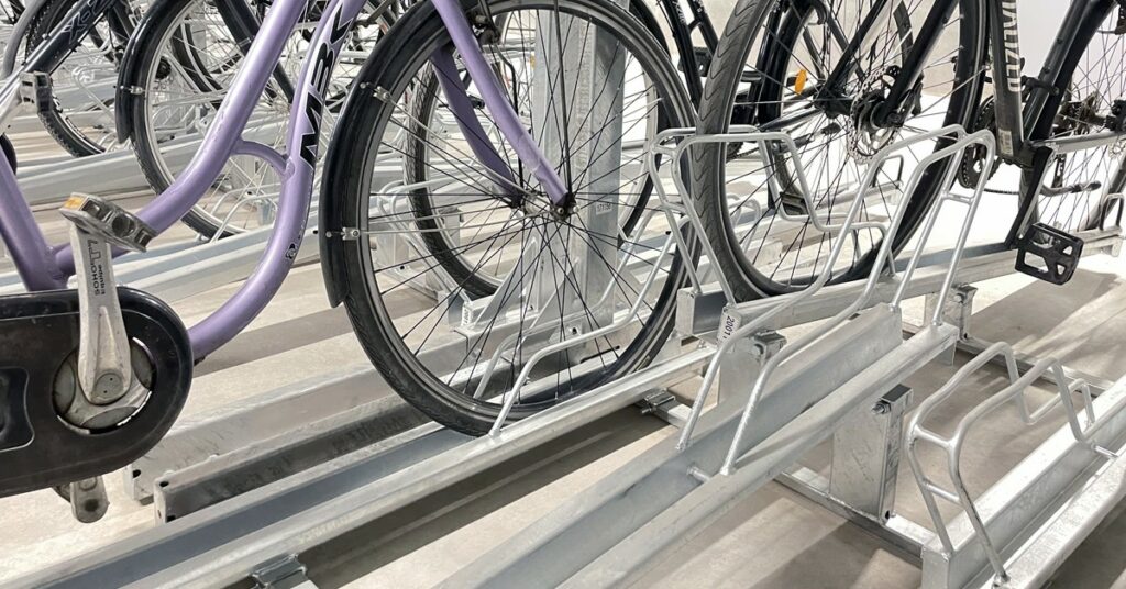 slagterigrunden axelent cykelstativer 2 etager