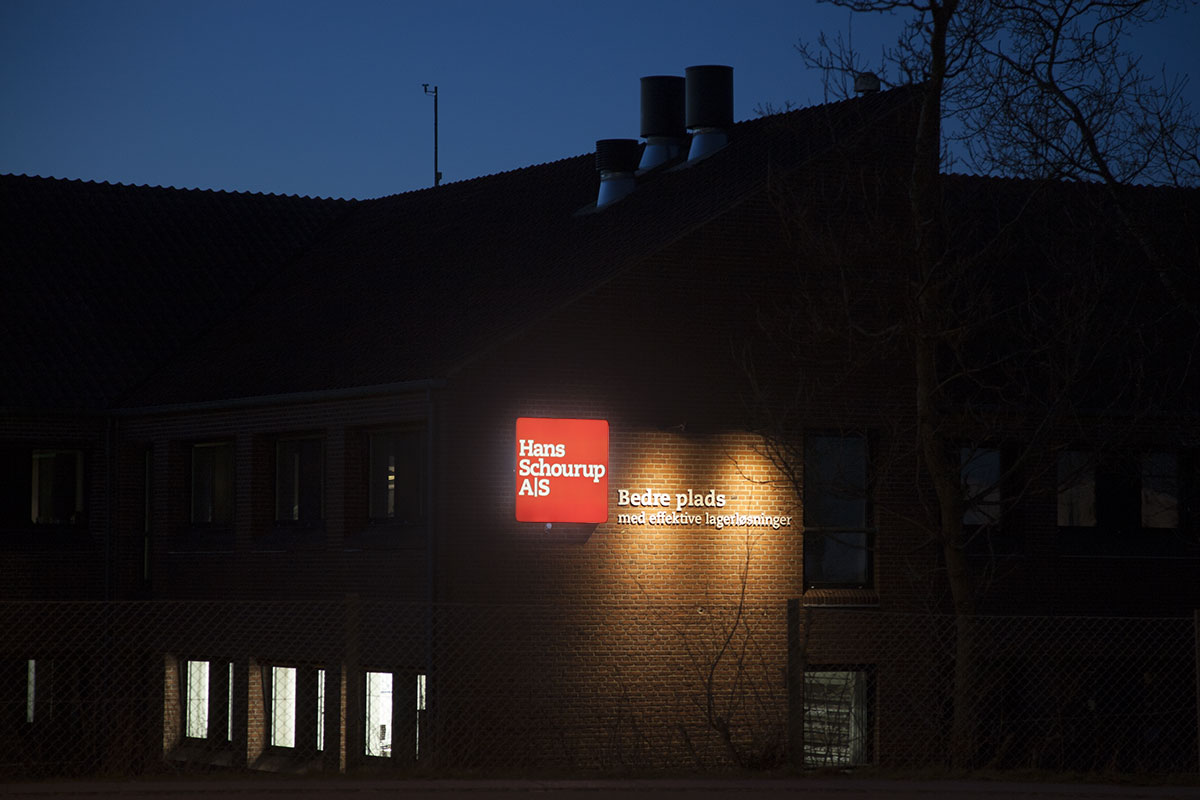 Hans Schourup A/S på Sletvej
