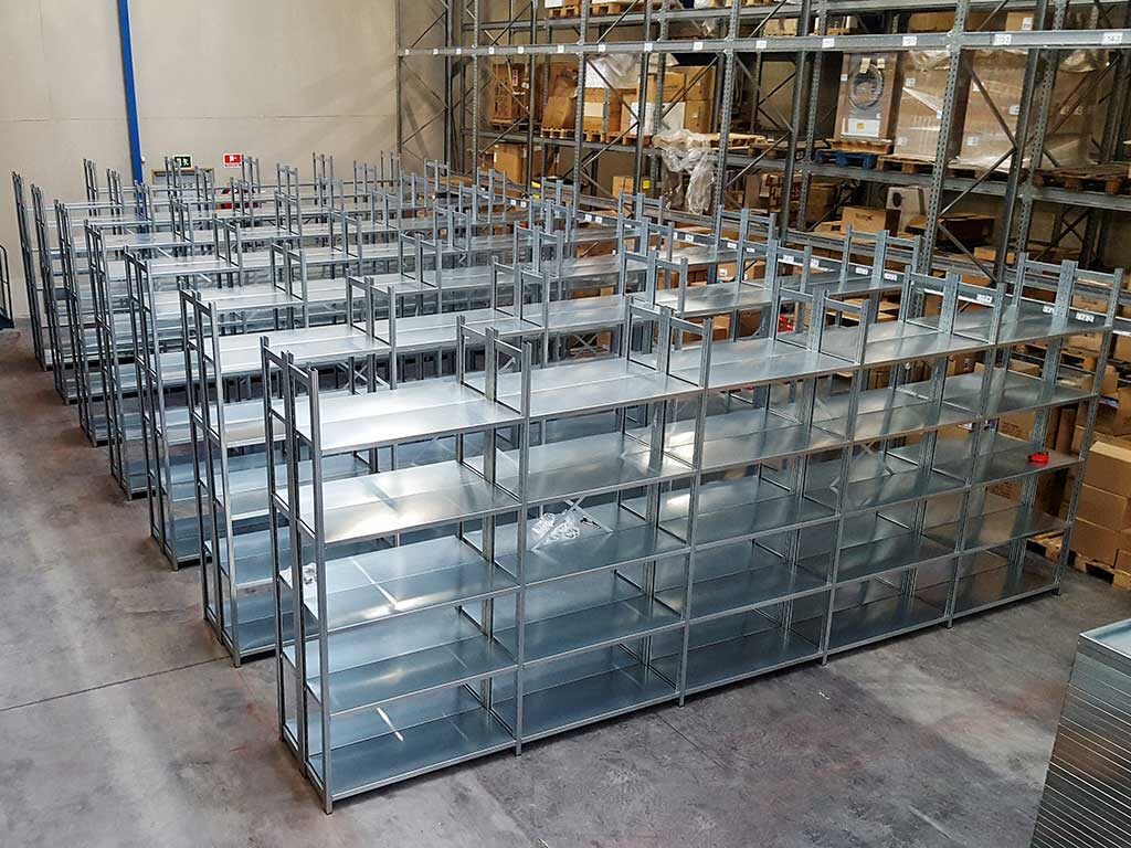 Rosss galvaniserede lagerreoler