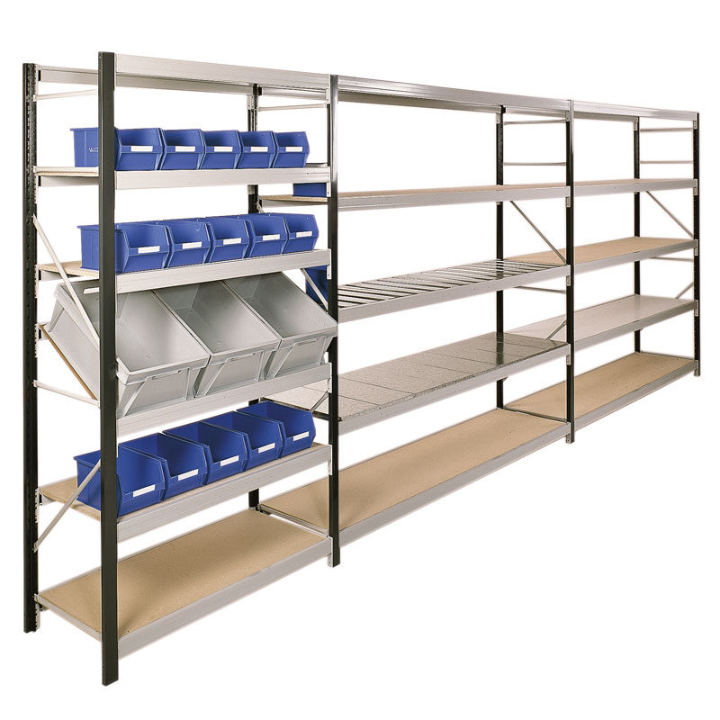 Linkstor lagerreol. HxBxD: 2100x2400x450 mm