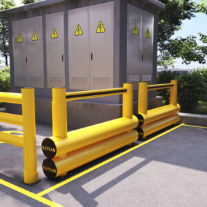 2R Sikkerhedsbarriere XL med håndliste