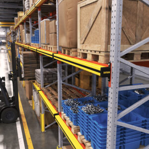 Pallestop af fleksibel plast