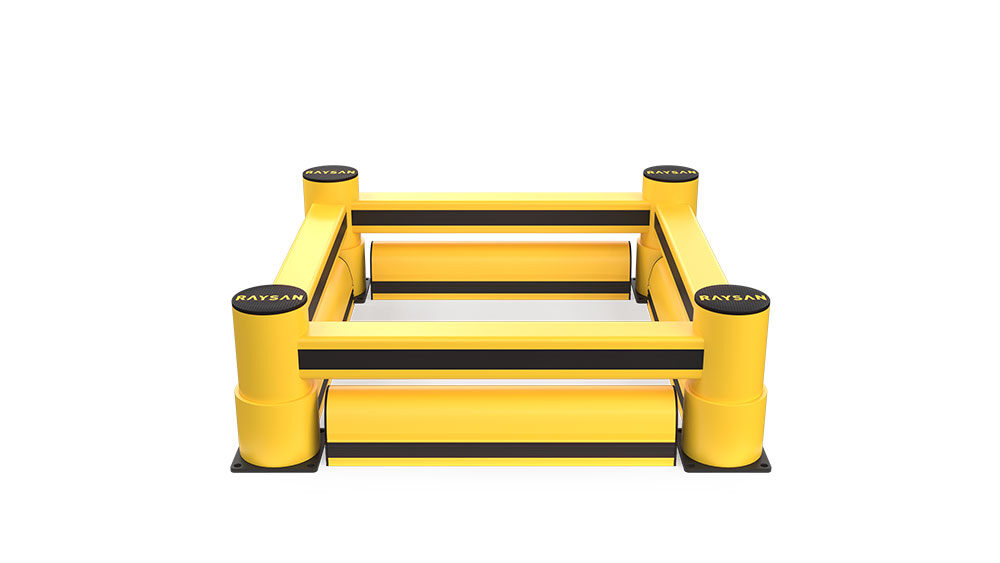 1R Søjlebeskytter med gulvmodul - Billede 2